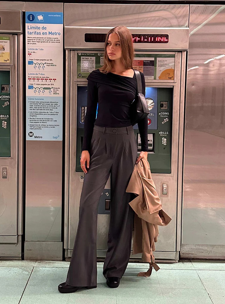 Archer Pants Slate Lower Impact | Princess Polly AU