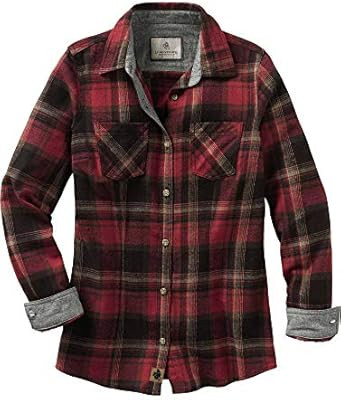 Legendary Whitetails Women's Cottage Escape Long Sleeve Button Up Flannel Shirt | Amazon (US)