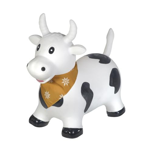 Kindsgut Bouncy Animal Hopper – Inflatable Bouncing Ride-On Toy for Kids & Toddlers Age 2+, Designed in Germany, Indoor & Outdoor, Cow | Amazon (US)
