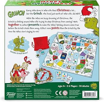 Funko POP Dr. Seuss: Merry Grinchmas!,Multicolor,56320 | Amazon (US)