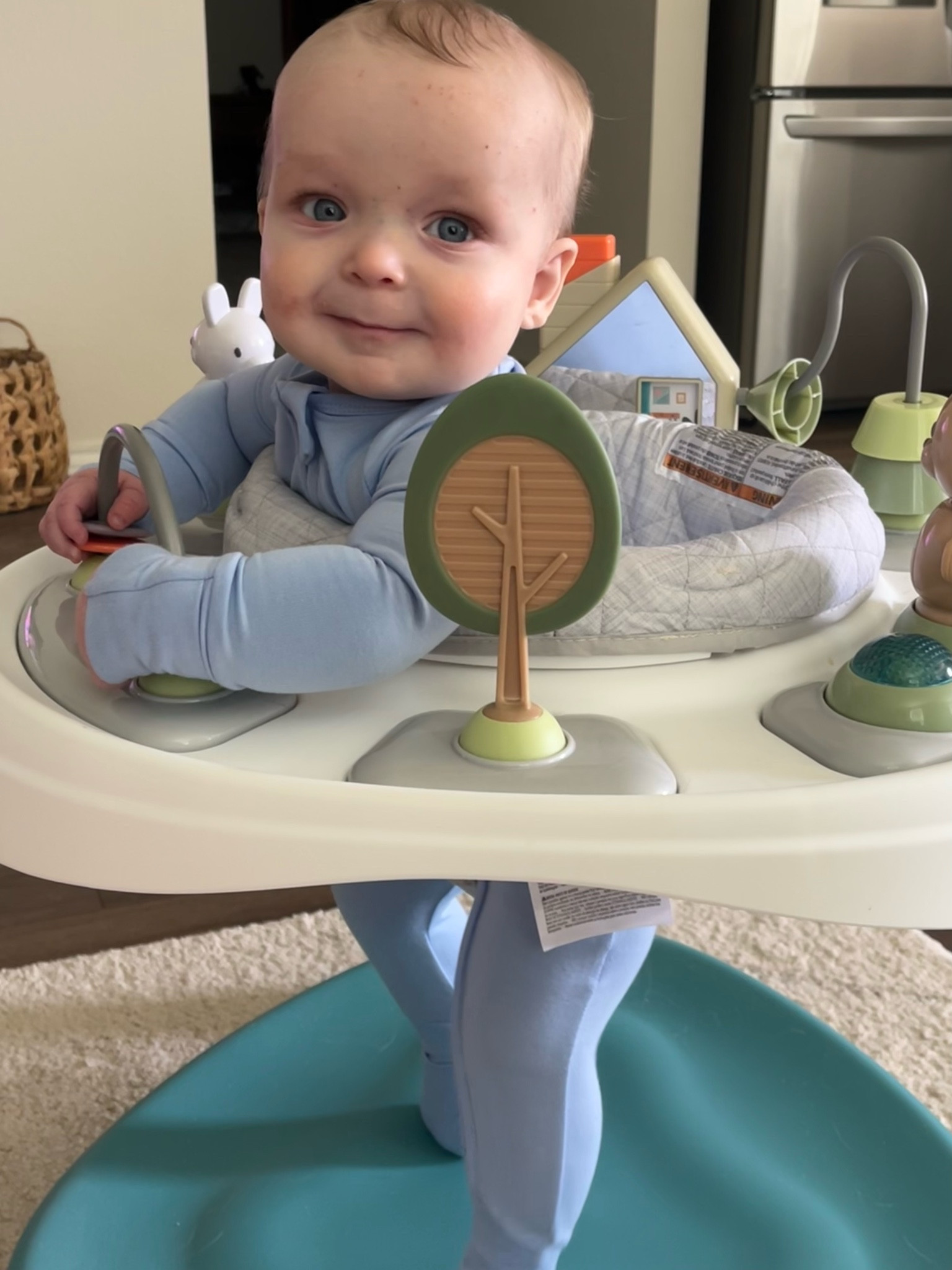 He was so little 🥹 he loved his bouncer! 

#LTKbaby #LTKbump #LTKfindsunder100
