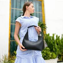 PETITE SIMONE Small Hobo Bags For Women Mini Purse Trendy Purse Small Shoulder Bag For Women Lexie | SHEIN
