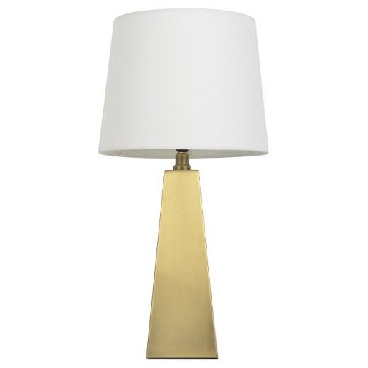 Metal Tapered Table Lamp Touch Control Gold - Pillowfort™ | Target