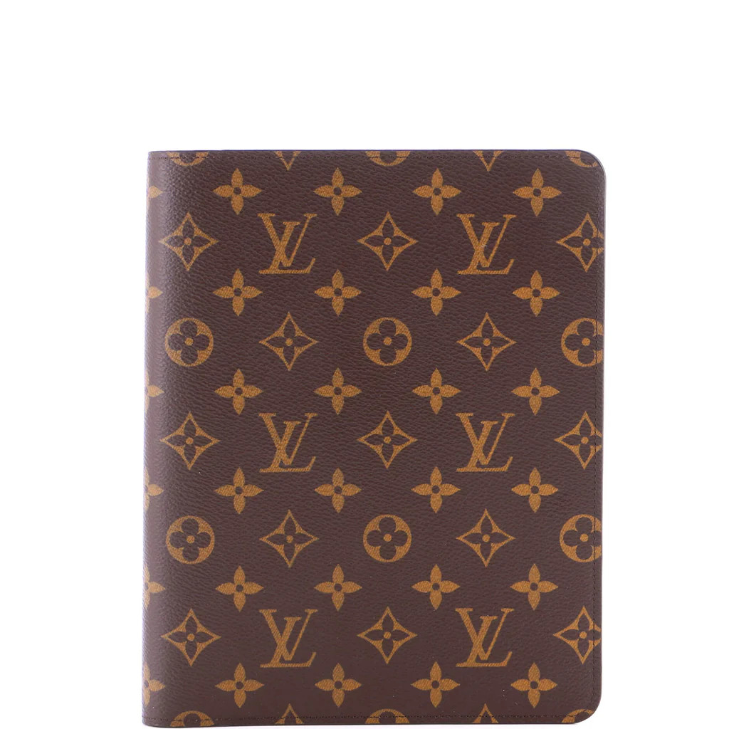 Louis Vuitton Desk Agenda Cover Monogram Canvas Brown 3792132 | Rebag