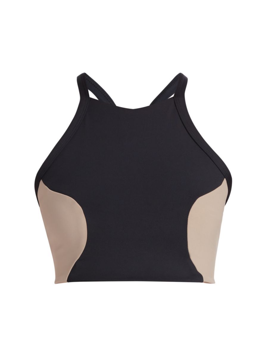 Portico Bubble Colroblocked Sports Bra | Saks Fifth Avenue