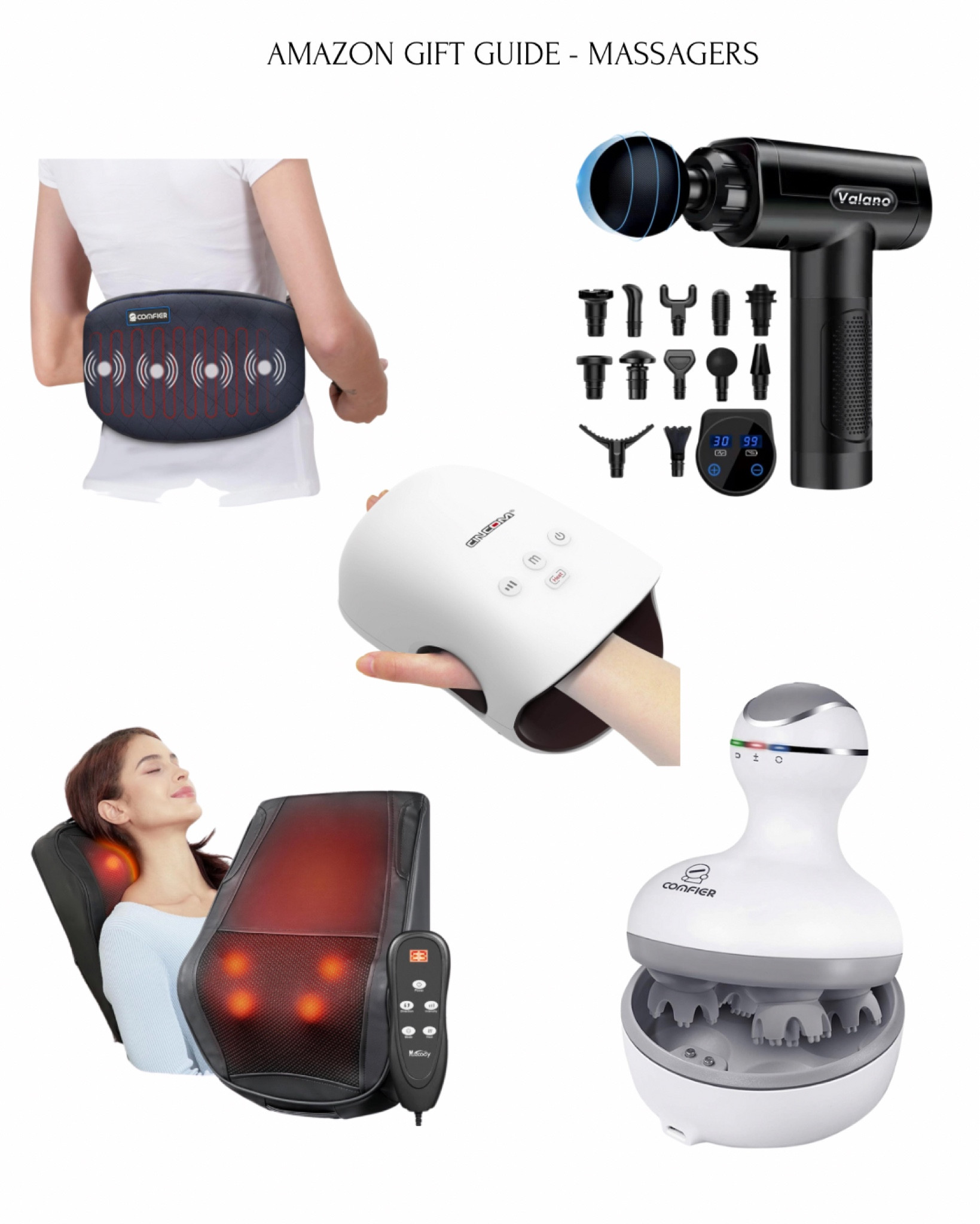 Amazon Black Friday gift guide! 

One of the most useful gifts to give are massagers!

Black Friday, Amazon, Amazon Black Friday, Black Friday deals, Black Friday sale, home, home decor, beauty, fashion, sale alert, gift guide, gifting season, holidays, holiday gifts, holiday season, neutrals 
 
#LTKHome #LTKSeasonal

#LTKGiftGuide #LTKsalealert #LTKHoliday