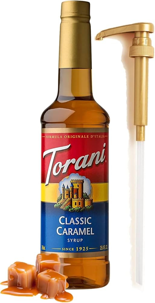 Classic Caramel Syrup for Coffee 25.4 Ounces Coffee Flavoring for Drinks with Fresh Finest Coffee... | Amazon (US)