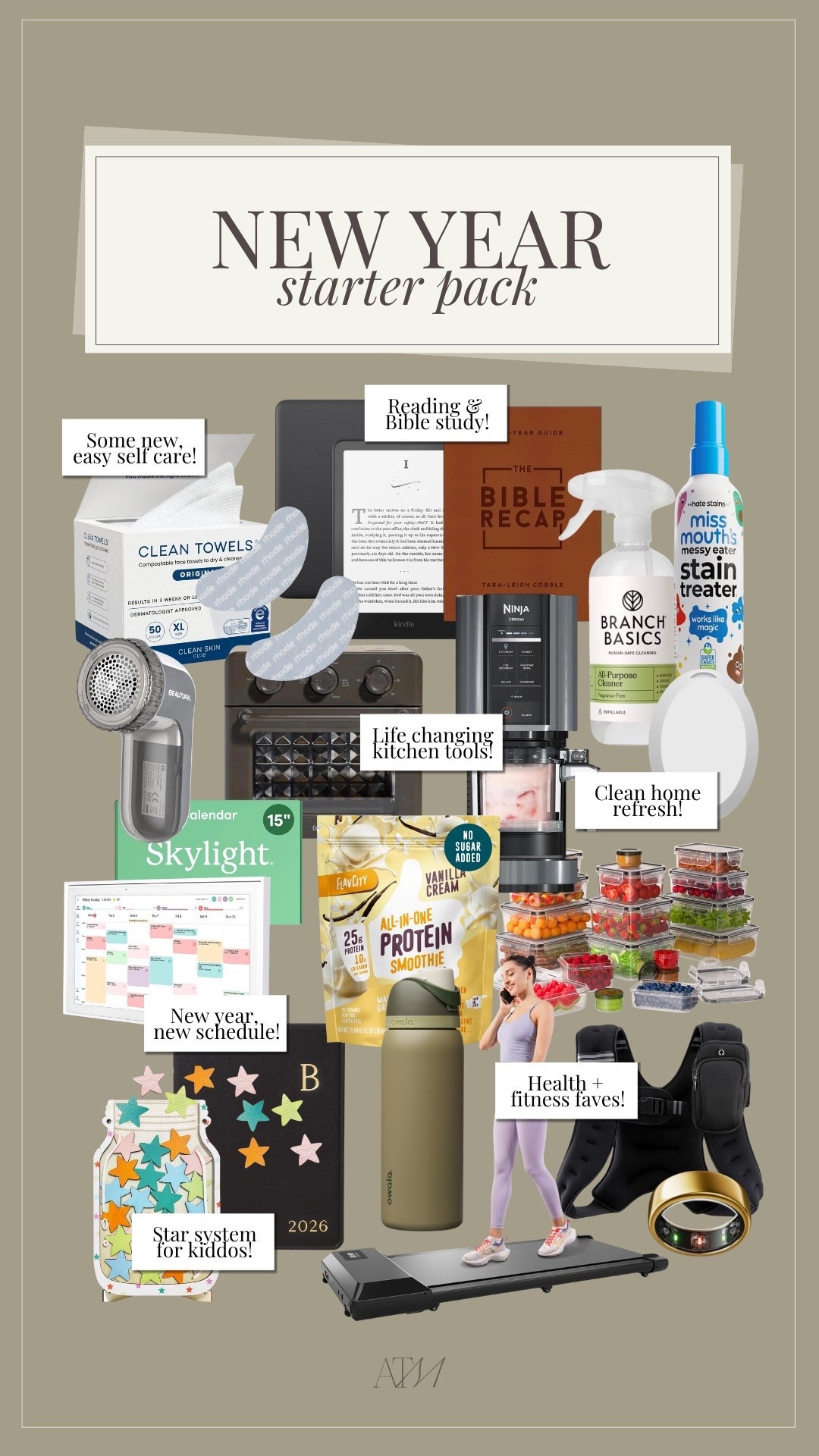 New year starter pack!

new year organization, new year goals, 2026 goals, new year essentials 

#LTKSeasonal