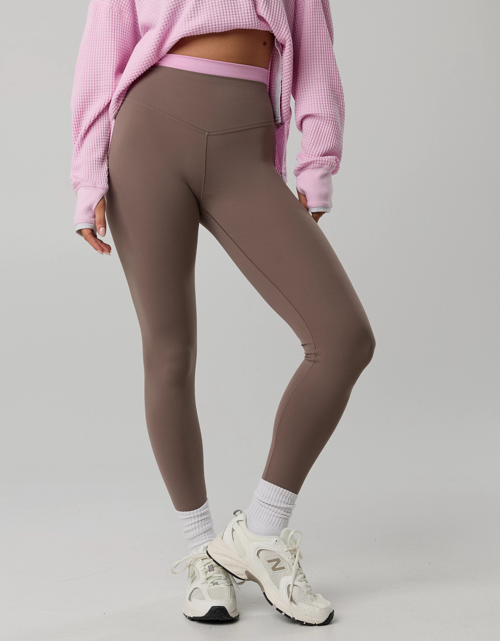 OFFLINE By Aerie Real Me XTRA High Waisted Layered Legging | Aerie