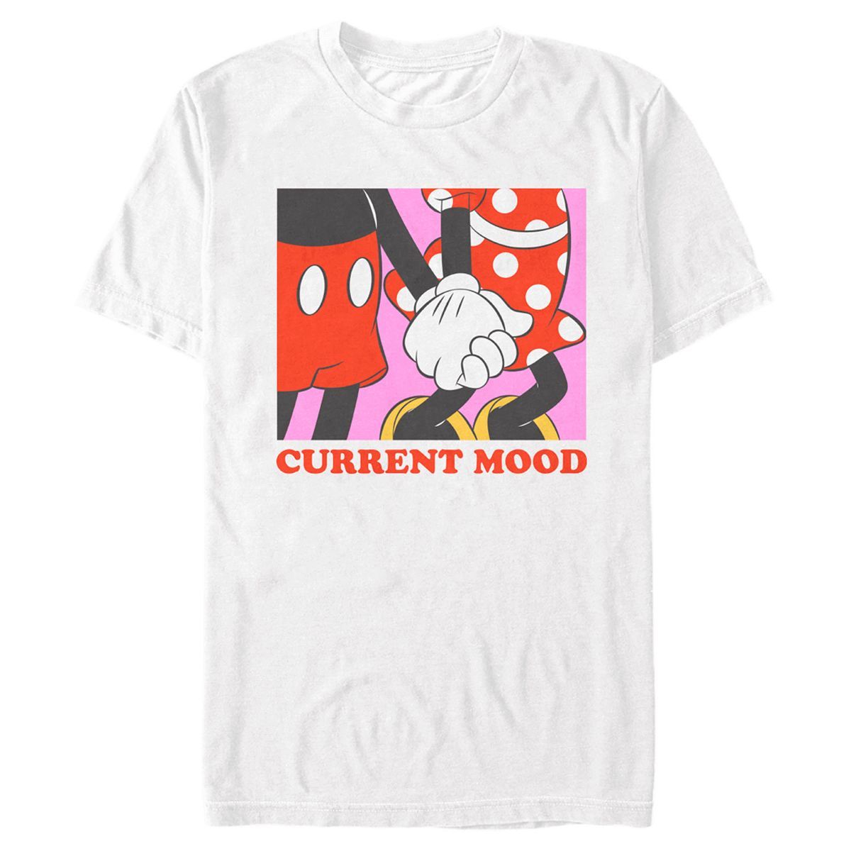 Men's Mickey & Friends Valentine's Day Current Mood T-Shirt | Target