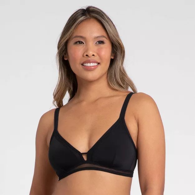 All.You. LIVELY Women's Mesh Trim Bralette | Target