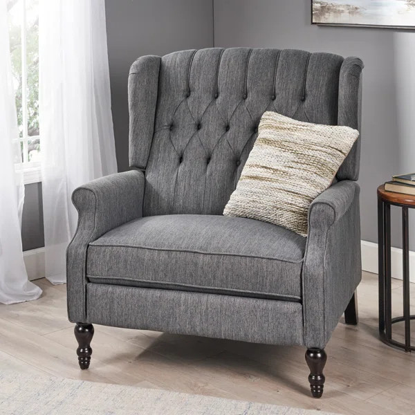Mattice 37.5'' Wide Manual Wing Chair Recliner | Wayfair North America