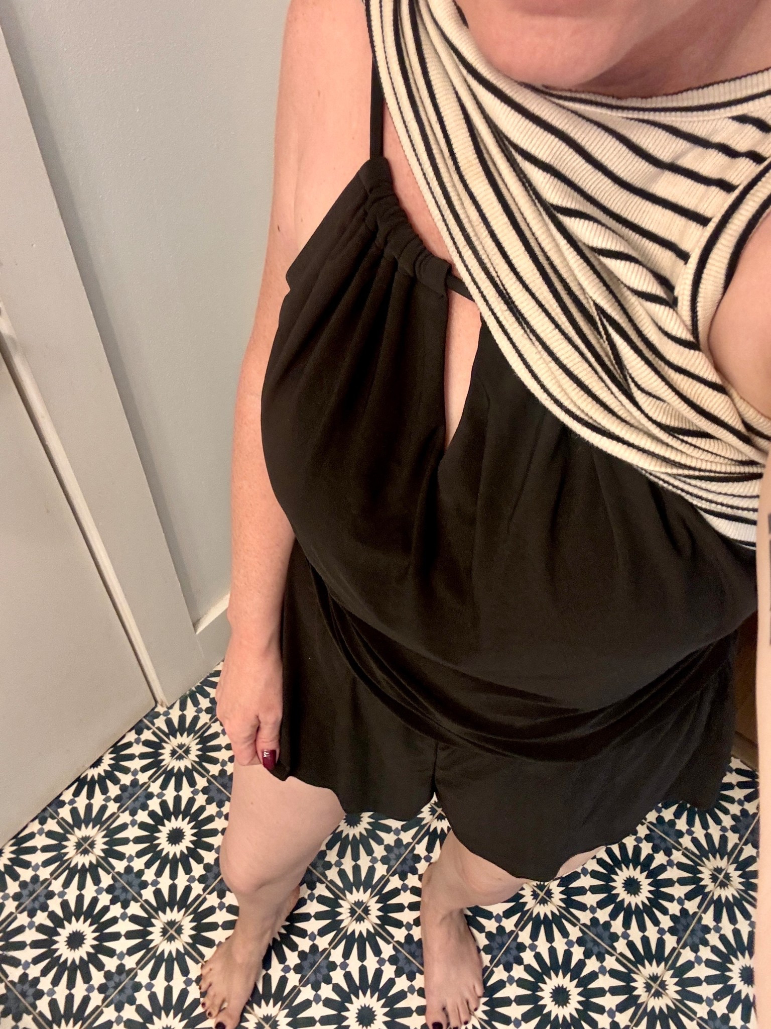 Large swim romper ftw