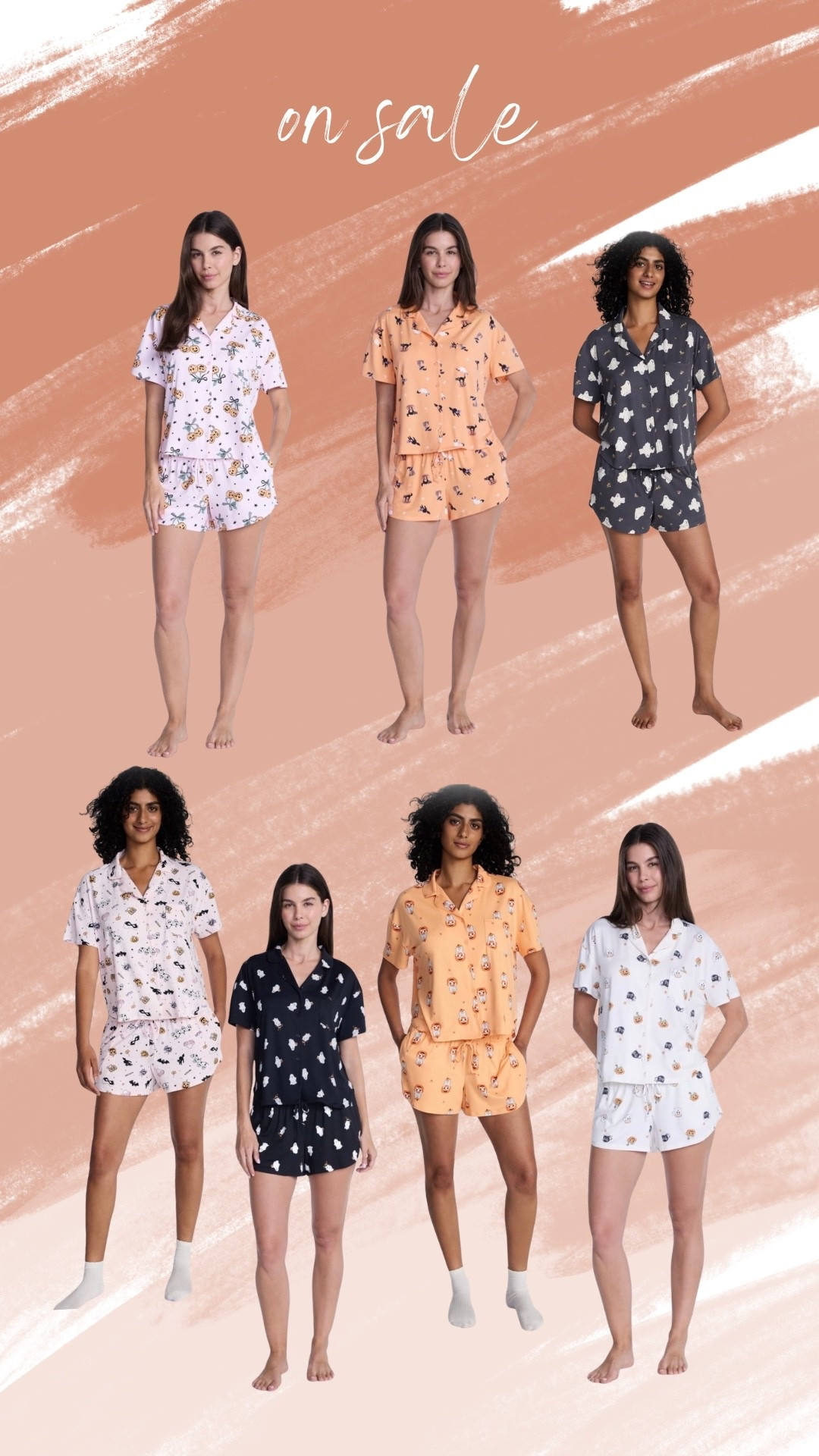 🚨 On Sale Now ‼️

Way to Celebrate women’s Halloween pajamas, comes in super cute patterns! 🎃✨

👻 Find them @Walmart, linking everything here 🔗✨