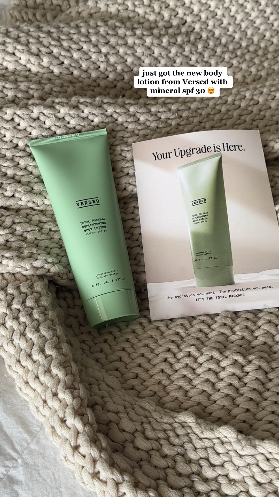New body lotion with mineral spf 30 from Versed 💚💚💚

#LTKSeasonal #LTKbeauty #LTKFind