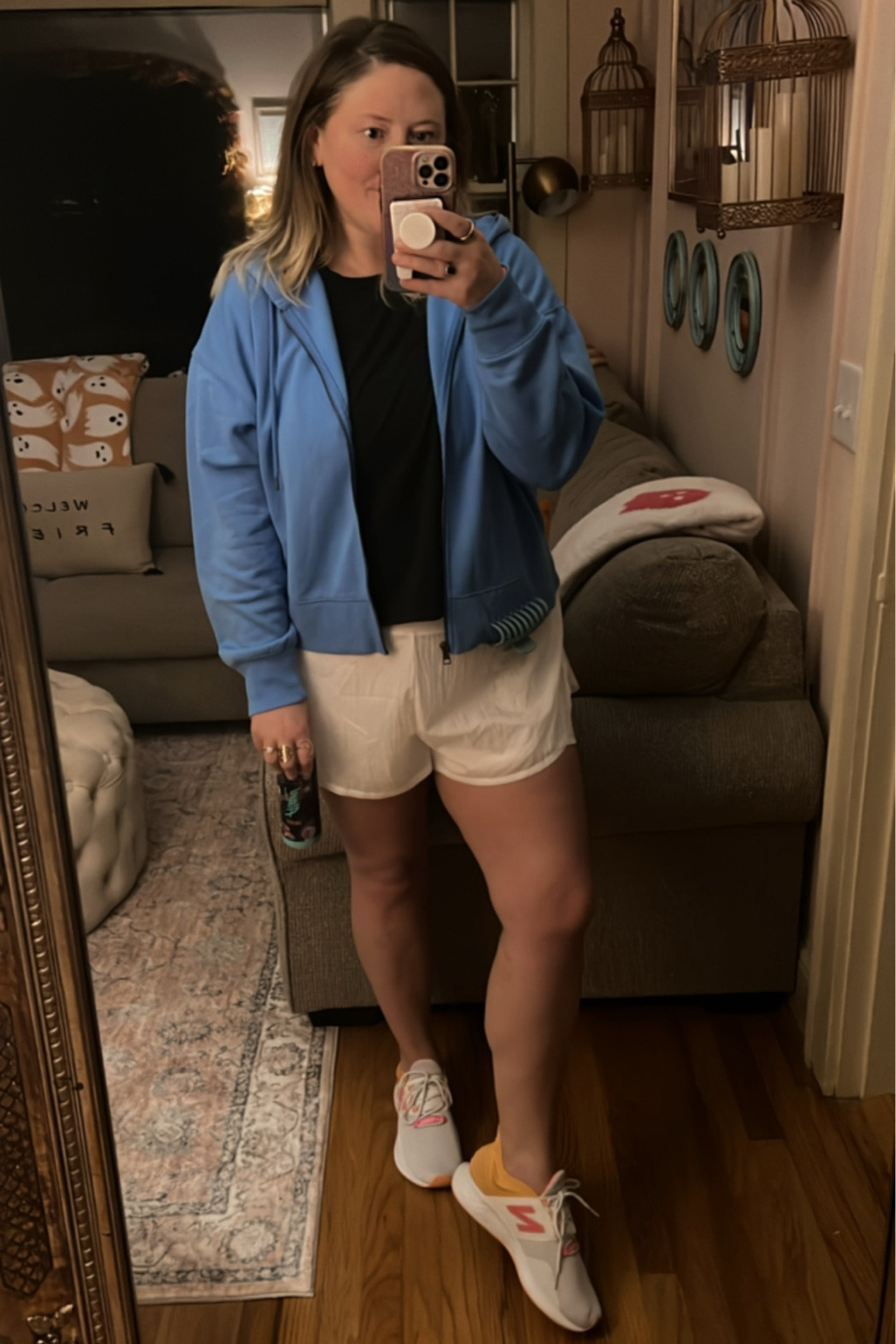 Every single piece of this outfit is my favorite & also from Target ☺️ (except the shoes)

Jacket: 1X
Shirt & shorts: XXL

#LTKFitness #LTKActive #LTKMidsize