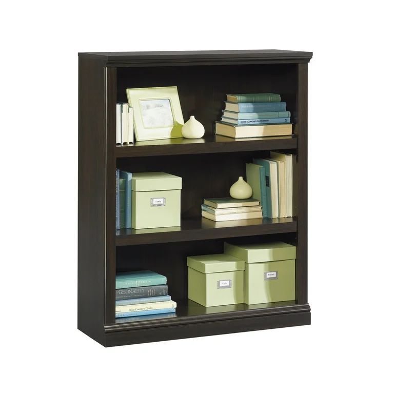 Sauder Select 3-Shelf Bookcase, Jamocha Wood Finish | Walmart (US)