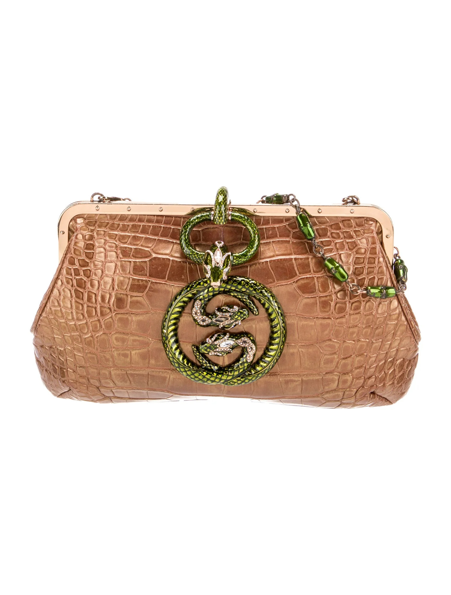 Gucci Bamboo Serpent Vintage - Brown Shoulder Bags, Handbags - GUC1984415 | The RealReal | The RealReal