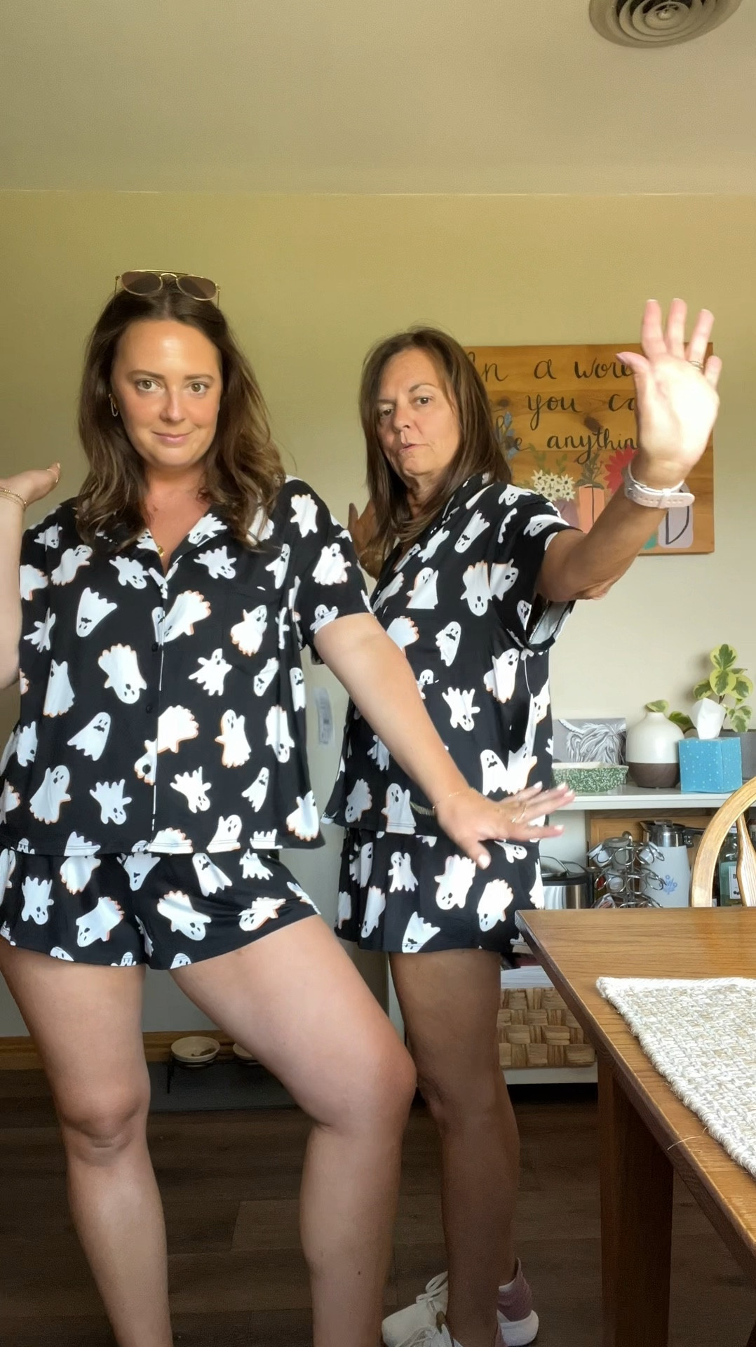 $17 halloween pjs ☺️👻  mom and I will now be on the lookout for these Walmart pjs every holiday 🤣

#LTKSeasonal