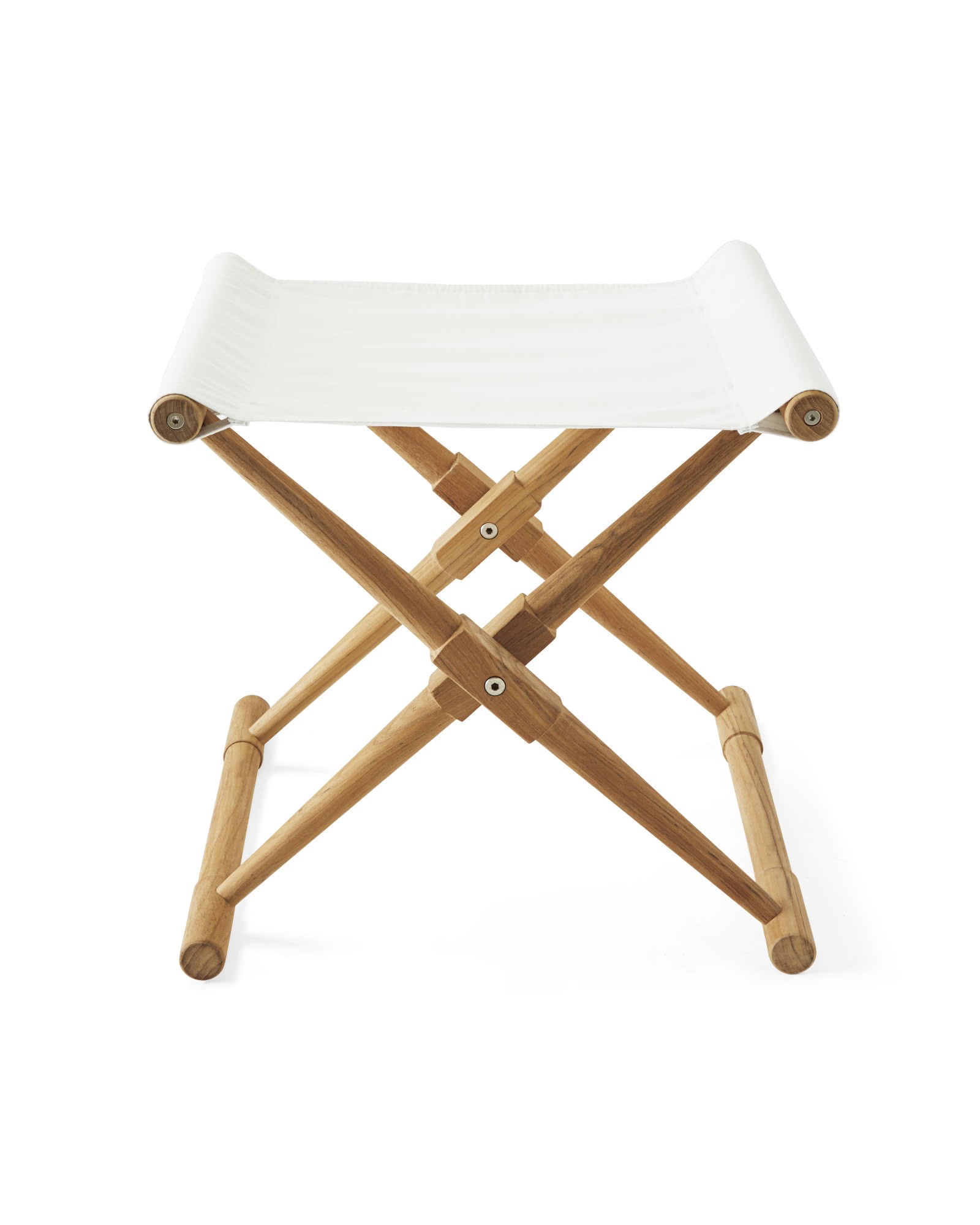 Teak Camp Stool | Serena and Lily
