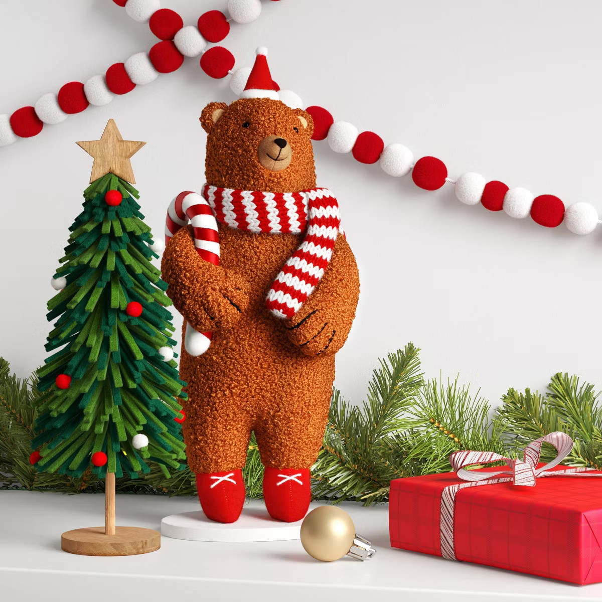 Christmas Fabric Bear Decor - Wondershop™ | Target