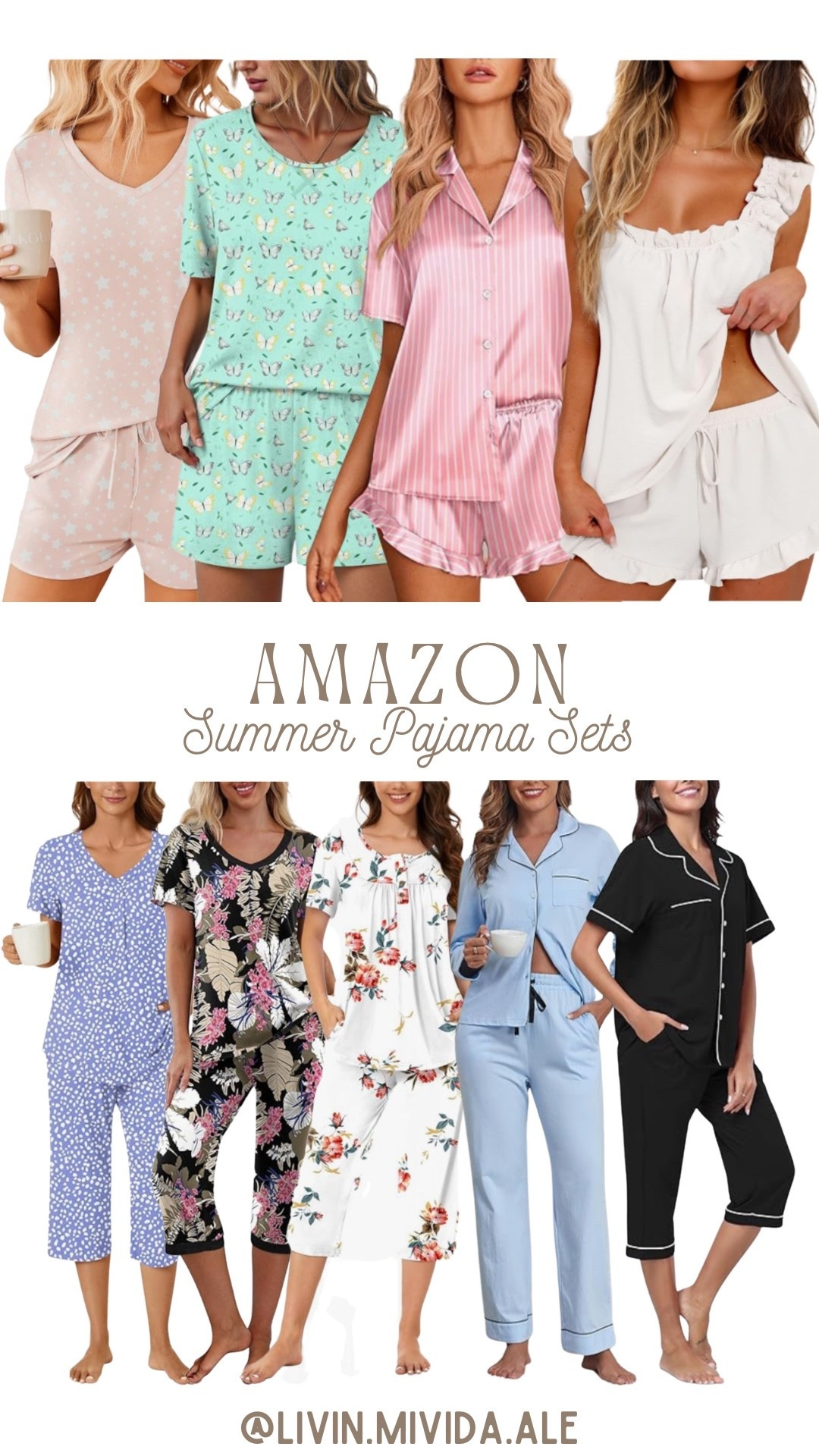 Summer pajama sets 🫶🏼

#amazon #pajama #women

#LTKSeasonal #LTKootd #LTKmomlife