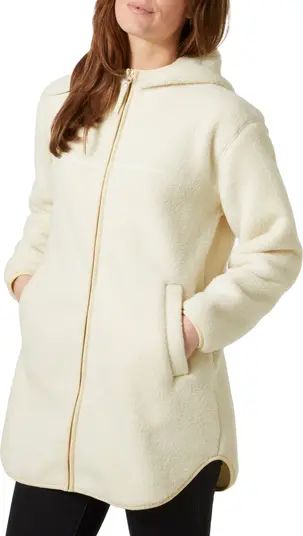Maud High Pile Fleece Hooded Jacket | Nordstrom