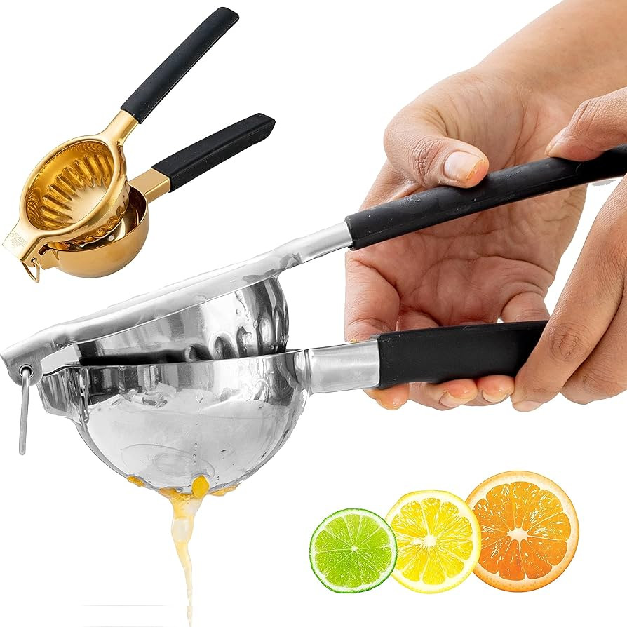 A Bar Above Heavy Duty Gold Hand Juicer For Lime, Lemon, Oranges, and Grapefruit - Premium Qualit... | Amazon (US)