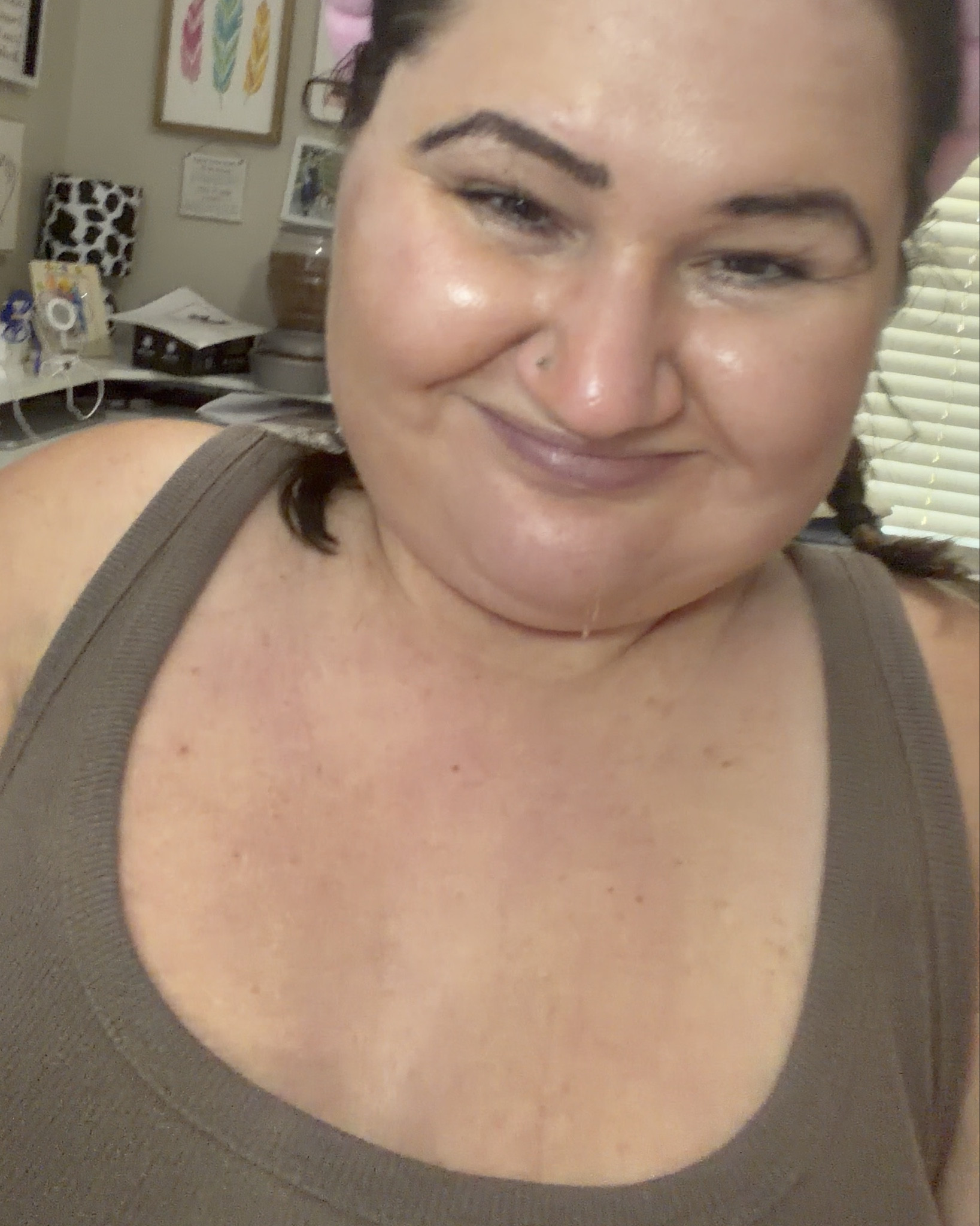 the second picture really isn’t flattering but it does show how good the mascara is 😂

#LTKBeauty #LTKselfcare #LTKstorytime