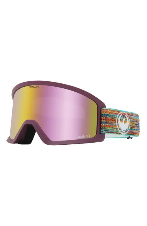 DRAGON DX3 OTG Snow Goggles with Ion Lenses in Shredtogether Llpinkion at Nordstrom | Nordstrom