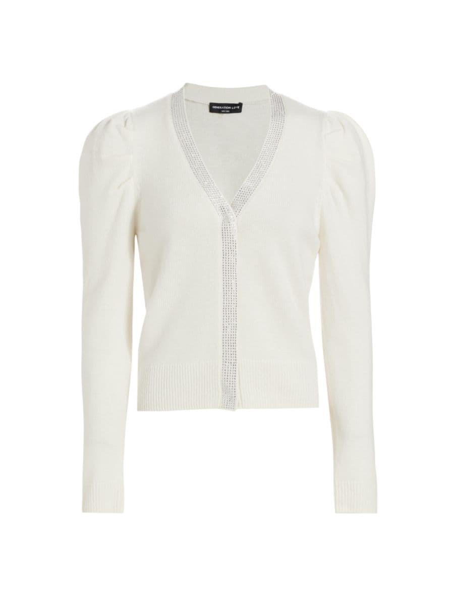 Corina Crystal Cardigan | Saks Fifth Avenue
