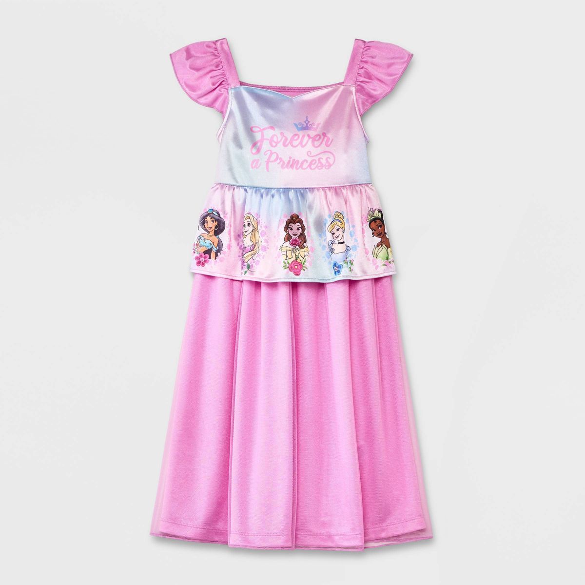 Toddler Girls' Disney Princess Forever Fantasy NightGown - Pink | Target