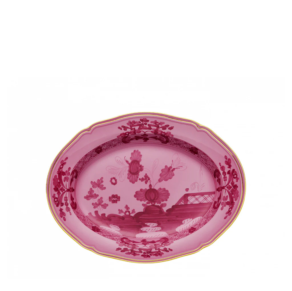 Porpora Oval Platter | Blue Print