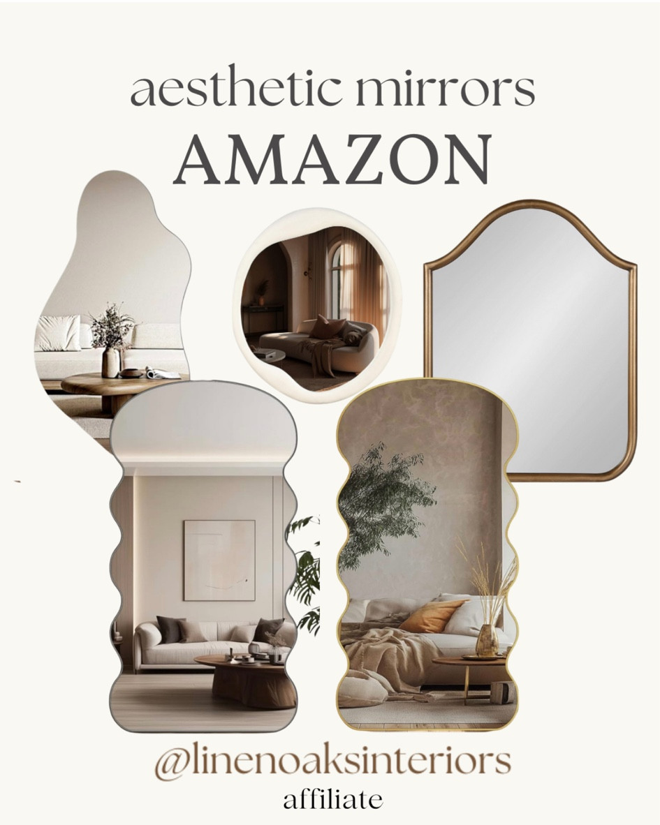 Organic shaped mirrors! Floor mirror , mirrors irregular mirror Squiggle mirrors mirror

#LTKBeauty #LTKHome #LTKStyleTip