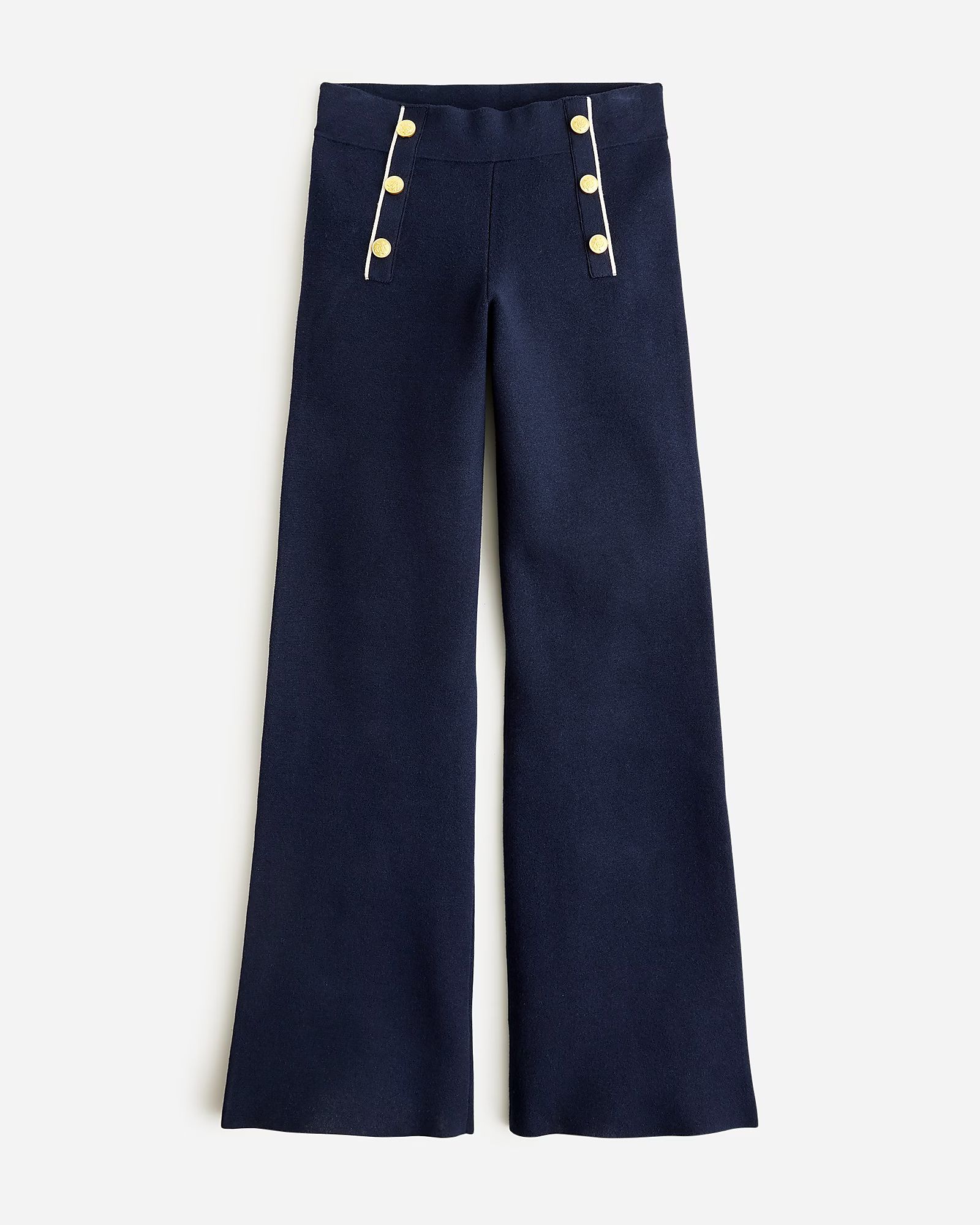 Delaney full-length sailor sweater-pant | J. Crew US