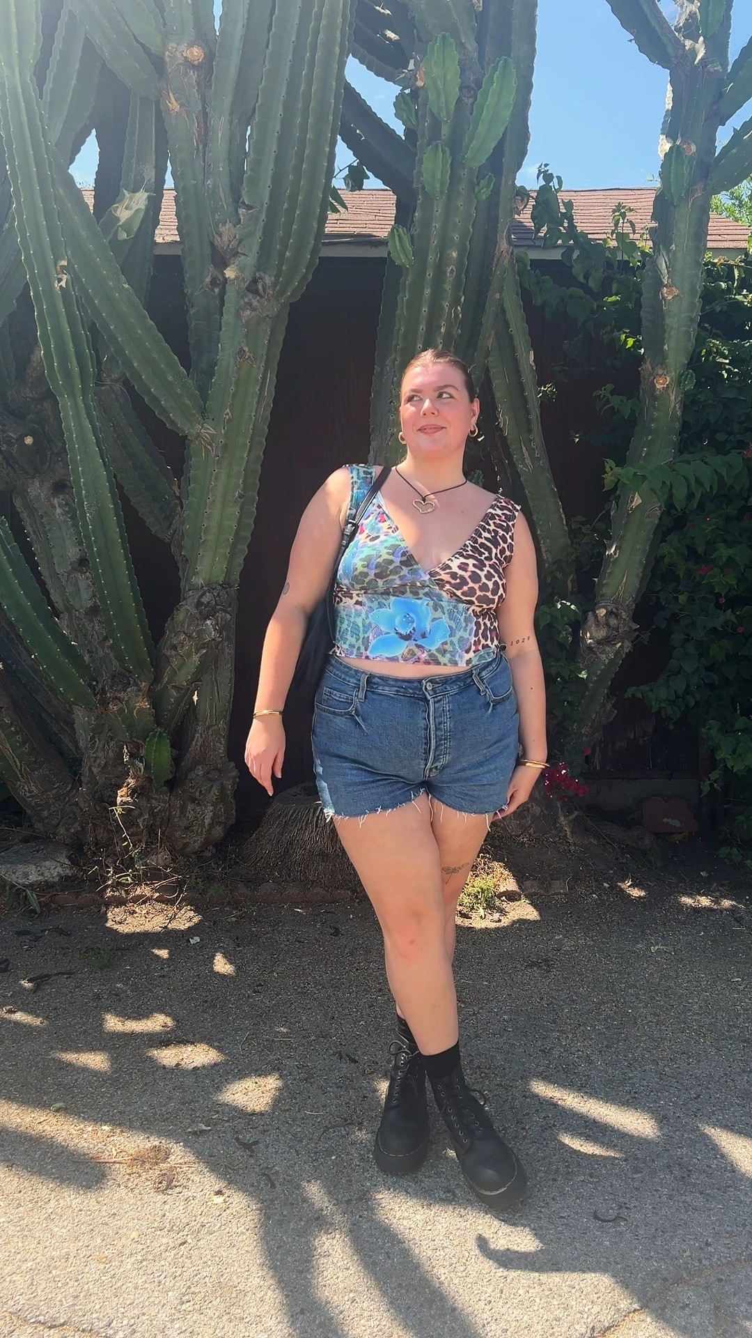 my most favorite top found on Poshmark❤️‍🔥 
Top U3 Collection size 16
Shorts 18

animal print, y2k style, denim shorts, platform boots, slick back bun, big scrunchie

#LTKStyleTip #LTKPlusSize #LTKU