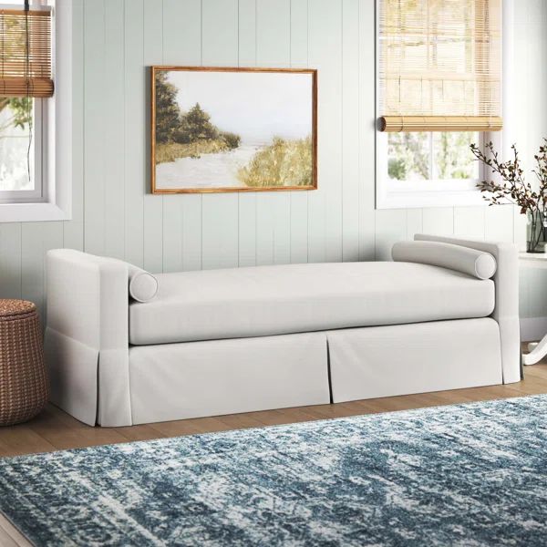 Seahaven Linen Upholstered Bench | Wayfair North America