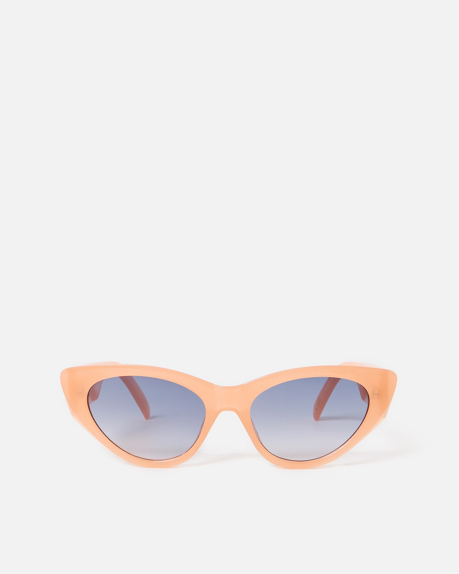 Milky Peach Cat Eye Sunglasses | Oliver Bonas | Oliver Bonas (Global)