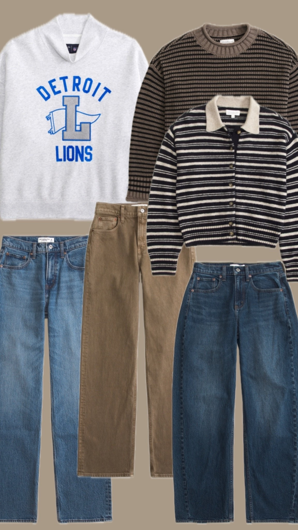 @abercrombie new arrivals on sale!!! Fall fashion! Closet staples! nFL gear! Neutral style- outfit inspo! 30% off

#LTKMidsize #LTKmomlife #LTKSaleAlert
