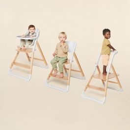 Evolve 3-in-1 or 2-in-1 High Chair Set: Natural Wood | Ergo Baby