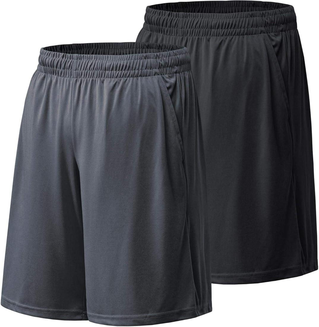 BALENNZ Athletic Shorts for Men with Pockets and Elastic Waistband Quick Dry Activewear | Amazon (US)