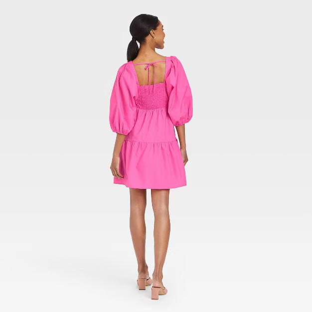 Women's Short Sleeve A-Line Dress - A New Day™ | Target