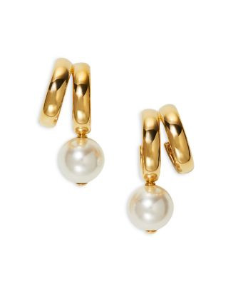 Nadri Imitation Pearl Spiral C Hoop Earrings    | Bloomingdale's Jewelry & Accessories | Bloomingdale's (US)