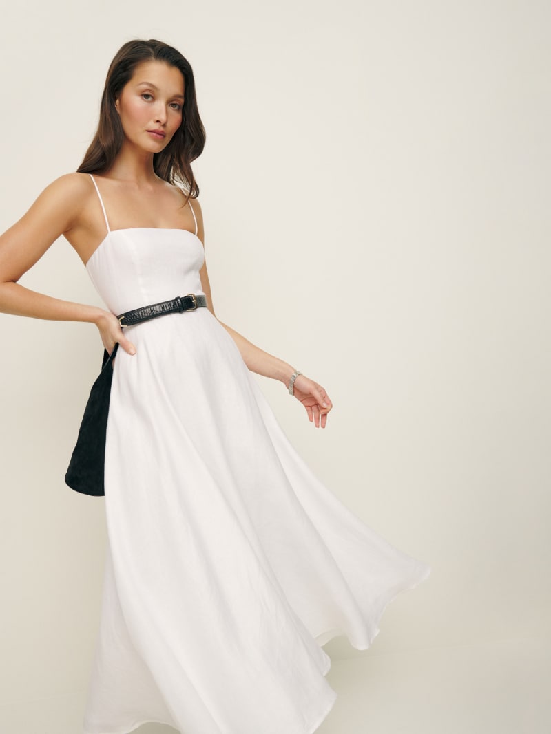 Monette Linen Dress | Reformation (US & AU)