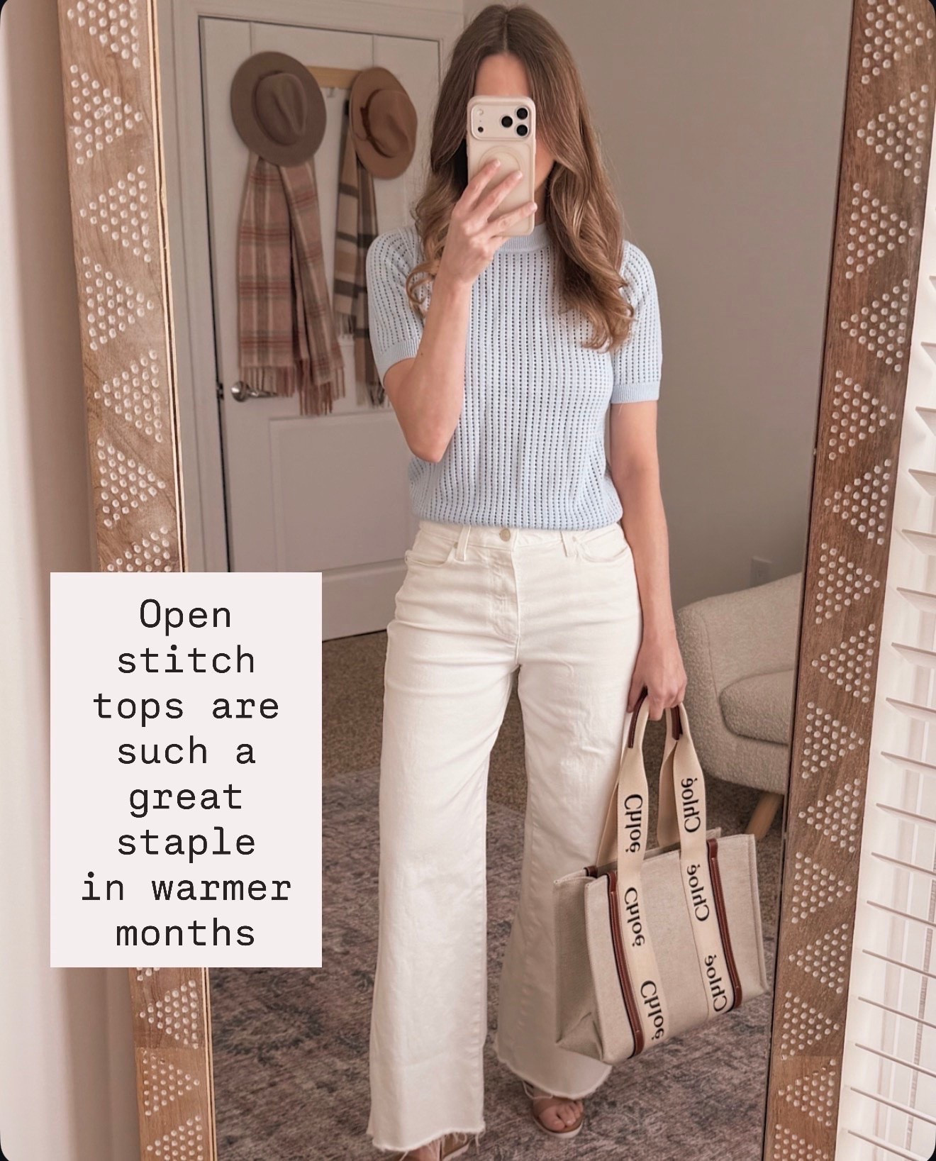 Stitch tops give you that elevated look while still being comfortable enough for all-day wear.

open stitch top, summer tops, neutral outfit, casual chic outfit, comfortable fashion, effortless style, wardrobe staples, summer fashion finds, relaxed fit top, versatile tops, everyday outfits, casual summer style, breathable fabrics, easy outfit ideas, minimalist fashion, neutral colors, comfortable workwear, summer wardrobe essentials

#LTKOver40 #LTKSeasonal #LTKWorkwear