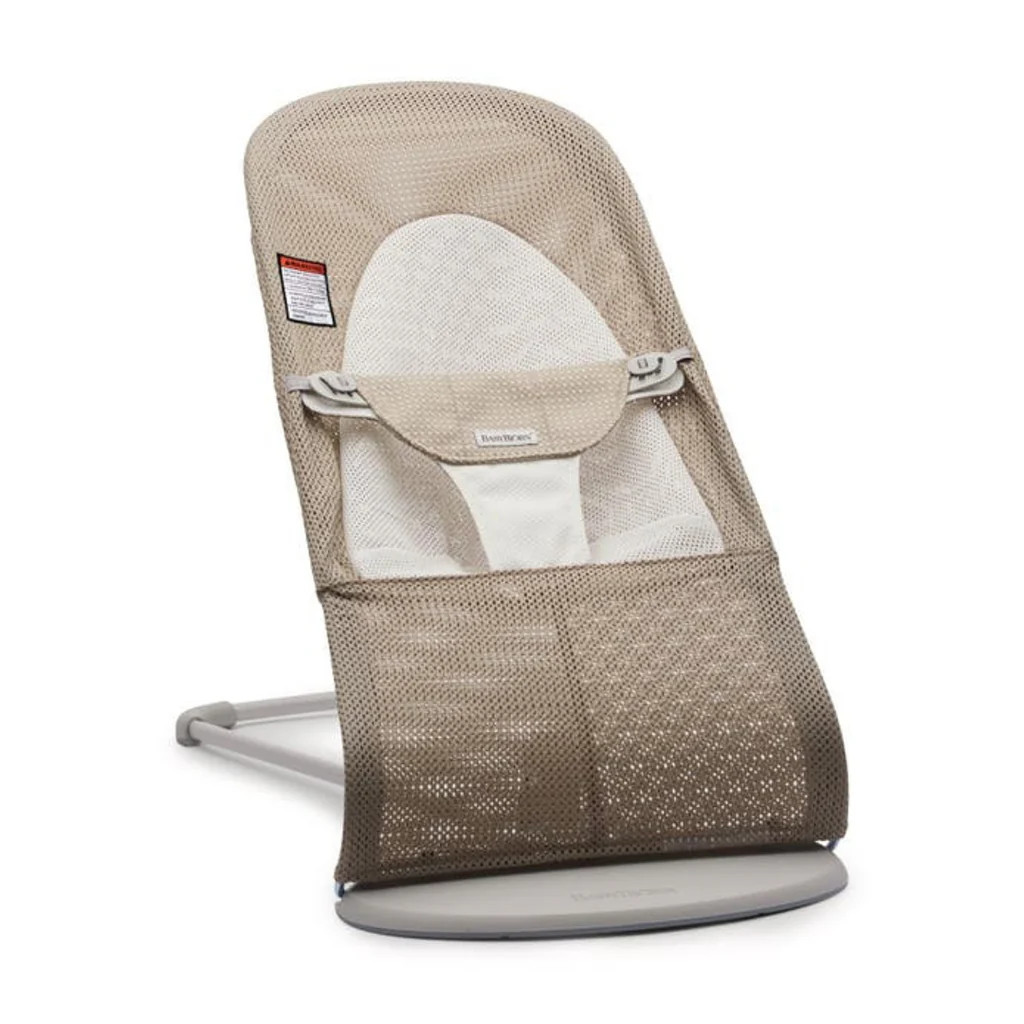 Baby Bjorn Bouncer Balance Soft - Gray Beige / Mesh / Light Gray | REBEL (formerly Rebelstork)