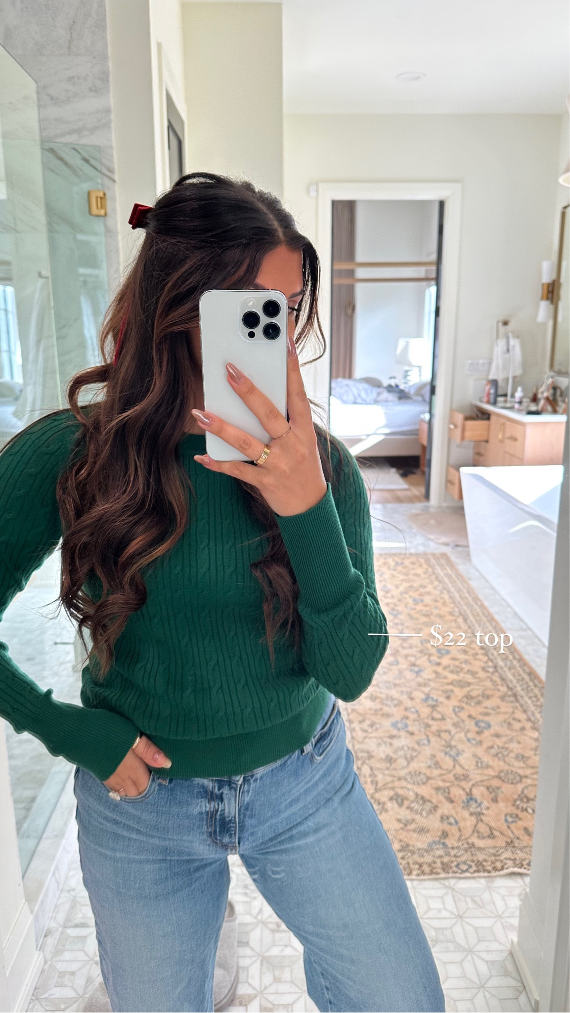 Top: medium 

This $22 top from @walmartfashion is SO good. Great quality & comes in a few colors. 

Dressupbuttercup.com 

#dressupbuttercup #walmartfashion #walmartpartner 

#LTKstyletip #LTKSeasonal #LTKfindsunder50