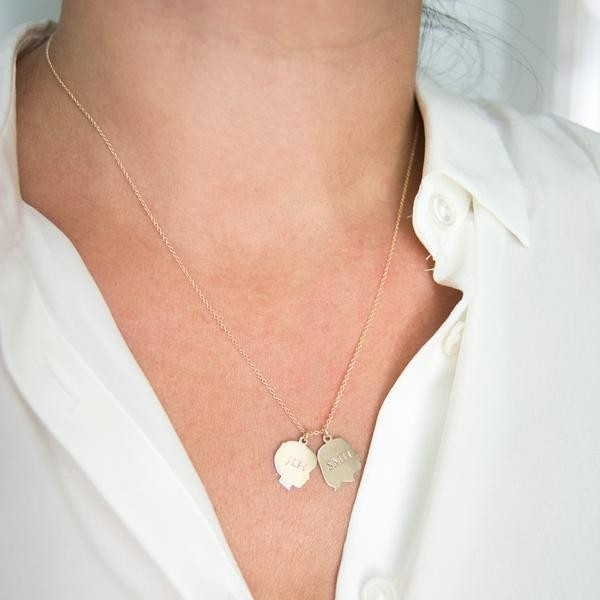Classic Silhouette Charm Necklace - Medium | Vana Chupp Studio