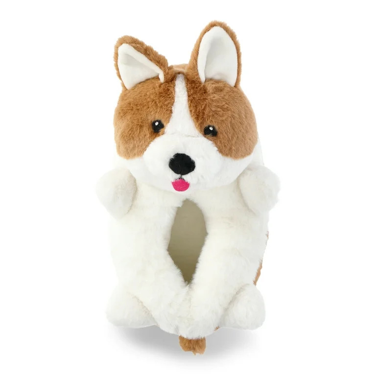 Feetmoji Women's Corgi Slipper | Walmart (US)