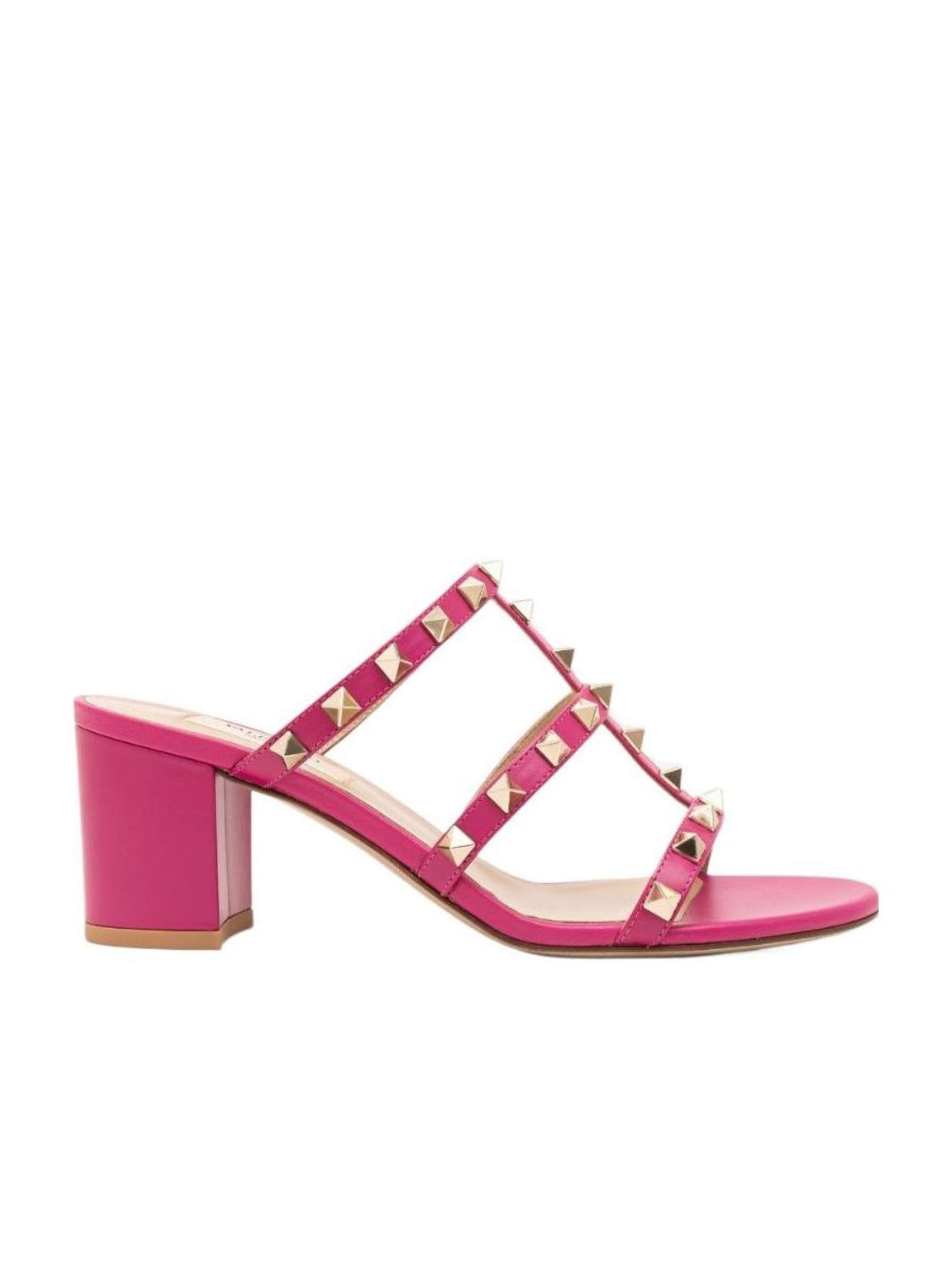 65mm rockstud slider sandals | Senser US